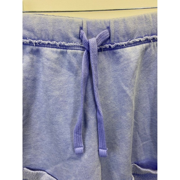 PINK Victoria's Secret Size S Terry Lounge Shorts Cozy Soft Girl Y2K Blue - Picture 2 of 7